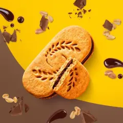 BelVita Breakfast Sandwich Dark Chocolate Creme Breakfast Biscuits Value Pack - 12.12oz/12pk