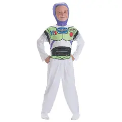 Disguise Boys' Toy Story Buzz Lightyear Costume - Size 4-6 - White