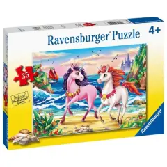 Ravensburger Beach Unicorns Kids' Jigsaw Puzzle - 35pc