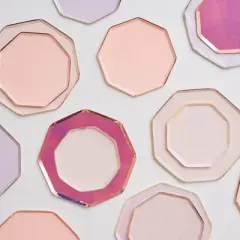 Meri Meri Dusky Pink Side Plates (Pack of 8)