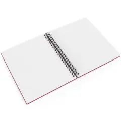 Arteza Watercolor Paper Pad, Spiral-Bound Hardcover, Pink, Cold-Pressed Paper, 9"x12" - 32 Sheets