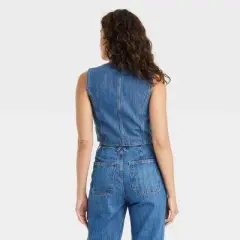 Women's Denim Vest - Universal Thread&trade; Blue Denim