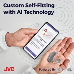 JVC Self-Fitting FDA Certified OTC Hearing Aid - EHZ1500