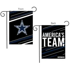 Briarwood Lane Dallas Cowboys Slogan Garden Flag NFL Licensed 12.