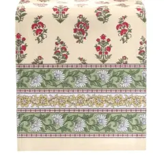 Nomad Harvest Block Print Table Runner - Multicolor - 13x70 - Elrene Home Fashions