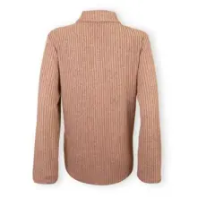 I AM by Studio 51 Womens Regular Fit Long Sleeve V Neck T-shirt - Pink Medium