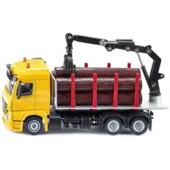 Mercedes-Benz Arocs 2645 Log Transporter Yellow 1/50 Diecast Model Car by Siku