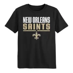 NFL New Orleans Saints Boys' Short Sleeve Cotton T-Shirt