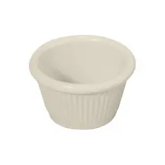 Winco Fluted Ramekins, White, Pack of 12