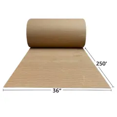 UOFFICE Corrugated Wrap 36" x 250' x 1/8" Thick - B Flute Cardboard Wrap