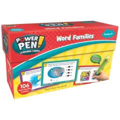 Teacher Created Resources Power Pen Learning Cards: Word Families