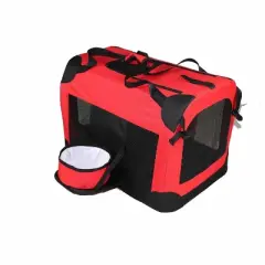 Pet Life Folding Deluxe 360&deg; Vista View House Pet Crate