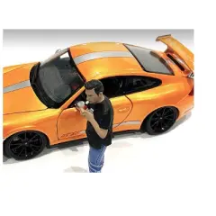 "Car Meet 1" Figurine VI for 1/18 Scale Models by American Diorama