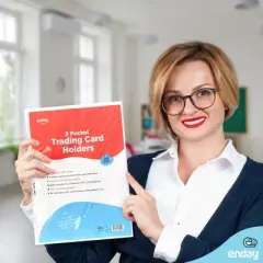 Enday 9-Pockets Sports Card Holder