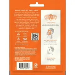 Burt's Bees Brightening Biocellulose Gel Mask - 1ct