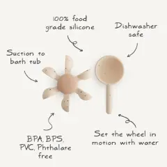 Mushie Water Wheel Bath Toy