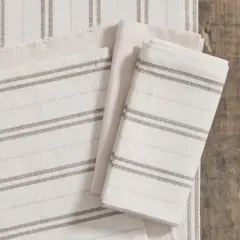 Split P Railroad Stripe Spring Woven Napkin Set of 4