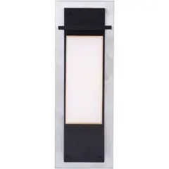 Craftmade Lighting Heights 1 - Light Wall Light in  Stainless Steel/Midnight