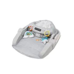 Ingenuity Learn-to-Sit 2-Position Booster Seat - Heather Gray