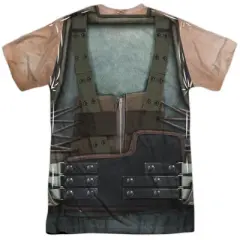 Popfunk Dark Knight Rises Bane Front-Back Print Adult Sublimated Costume T-Shirt