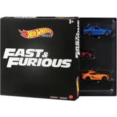 Hot Wheels Premium Fast & Furious  Bundle,  5 Premium Cars