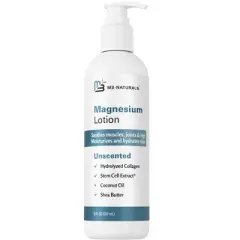 Magnesium Lotion, Ease Muscle Cramps, Promote Restful Sleep, Moisturize & Hydrate Skin, Magnesium Cream for Sleep, Topical Magnesium, M3, 8oz