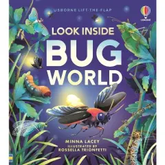 Look Inside Bug World - by  Minna Lacey (Board Book)