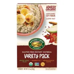 Nature's Path Organic Gluten Free Variety Pack Oatmeal 6pk/67.8oz
