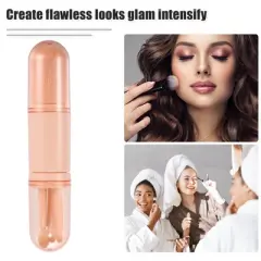 Unique Bargains 1 Set Makeup Brush Set, Travel Blending Foundation Contour Concealer Blusher Brush 13.5x2.7cm