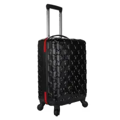 Mickey Mouse 21 Molded Carry-On Luggage Mickey and Minnie Heads Hardside Rolling Luggage