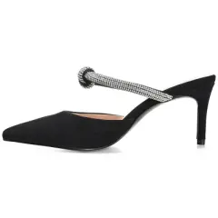 Journee Collection Womens Lunna Mules Mid Stiletto Pointed Toe Pumps