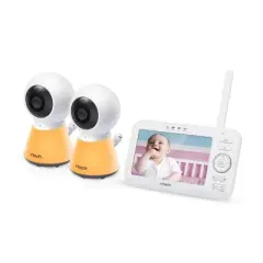 VTech Baby Monitor 5" Fixed Dual Camera with Night Light