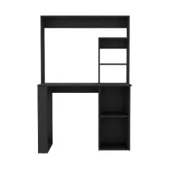 NicBex Gaming Desk with Hutch, Home Office Desks with Storage Shelves for Office, Study