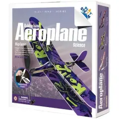 Playsteam Rubber Band Airplane Science - Biplane