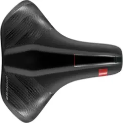 Prologo Akero AGX Saddle - Black 143mm Width Ti-Rox Rails Synthetic