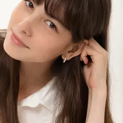 Girl's Rounded 2.5mm Polished Hoop Sterling Silver Earrings - In Season Jewelry