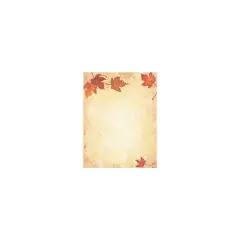 Great Papers Holiday Stationery Fall Leaves  80/Count 2014075