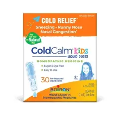 ColdCalm Kids by Boiron Homeopathic Medicine For Cold Relief  -  30 Doses Liquid