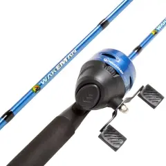 Leisure Sports Swarm Series Beginner Spincast Fishing Rod and Reel Combo - Blue
