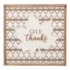 Transpac Wood Multicolor Harvest Fall Leaves Decor