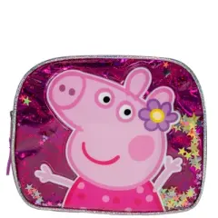 Peppa Pig 10 Mini Backpack, Girls Mini Travel Bag Featuring Floating Shaker Confetti, Pink