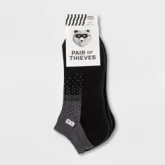 Pair of Thieves Men's Cushion Low-Cut Socks 3pk - 6-12