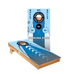 Skips Garage Blue Training Cornhole Boards - ACA Star Series