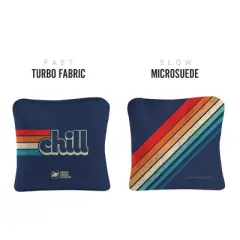 Retro Synergy Pro Blue Cornhole Bags (Set of 4)