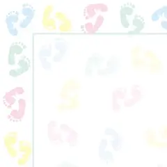 Great Papers Baby Feet 80/Pack (2014127)