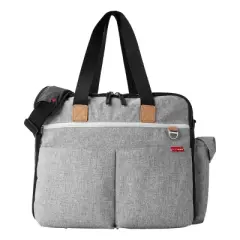 Skip Hop Duo Signature Diaper Weekender Bag - Gray Melange