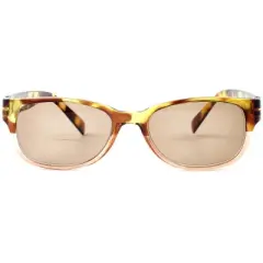 Calabria Bi-Focals 4373SB Reading Sunglasses Matching Case. Great"Cheaters" Readers in the sun Stylish European Design in Tortoise-Pink +3.00