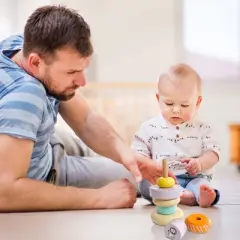 Leo & Friends Alice Wooden Stacking Toy