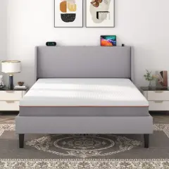 VECELO 8" Memory Foam Mattress Medium Firm Twin/Full/Queen/King/California King Size Bed Mattress & Topper