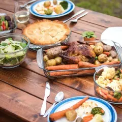 Libbey Baker's Basics 5 Piece Glass Casserole Baking Dish Set with 1 Cover